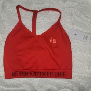 Kendall Toole Spiritual Gangster Never Knocked Out Bra NWT